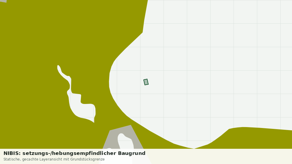 Statische Kartenansicht: NIBIS: setzungs-/hebungsempfindlicher Baugrund