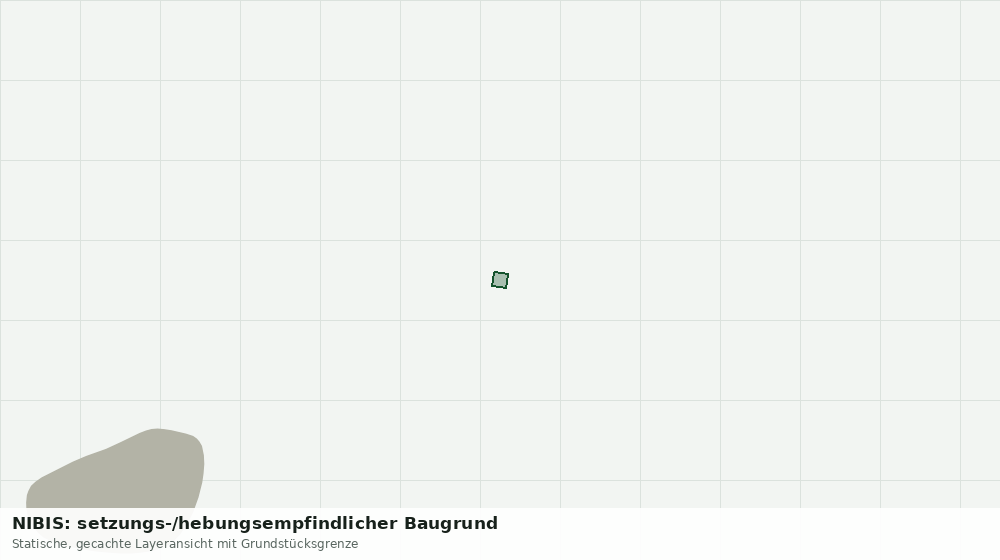 Statische Kartenansicht: NIBIS: setzungs-/hebungsempfindlicher Baugrund