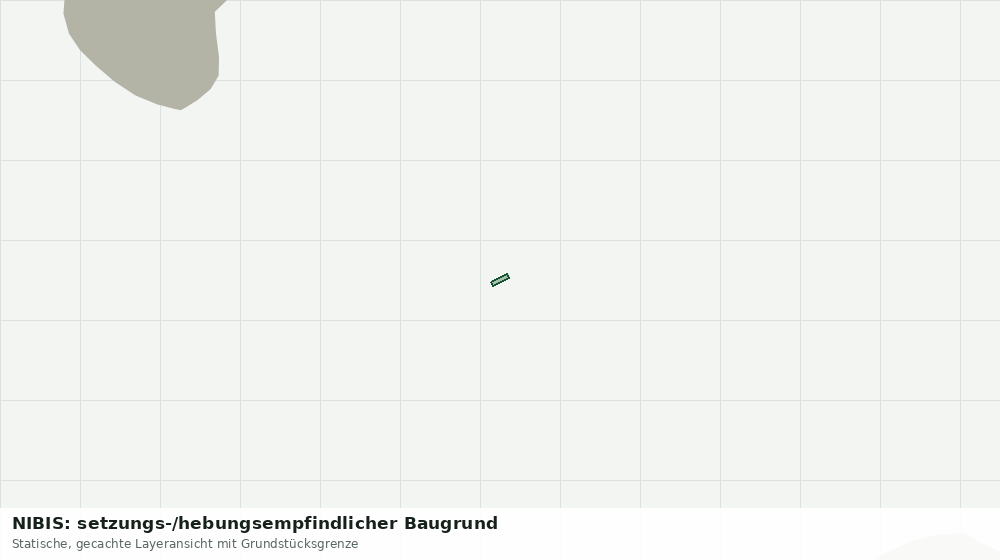Statische Kartenansicht: NIBIS: setzungs-/hebungsempfindlicher Baugrund