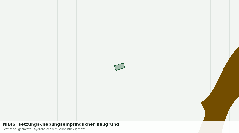 Statische Kartenansicht: NIBIS: setzungs-/hebungsempfindlicher Baugrund