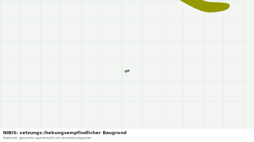 Statische Kartenansicht: NIBIS: setzungs-/hebungsempfindlicher Baugrund