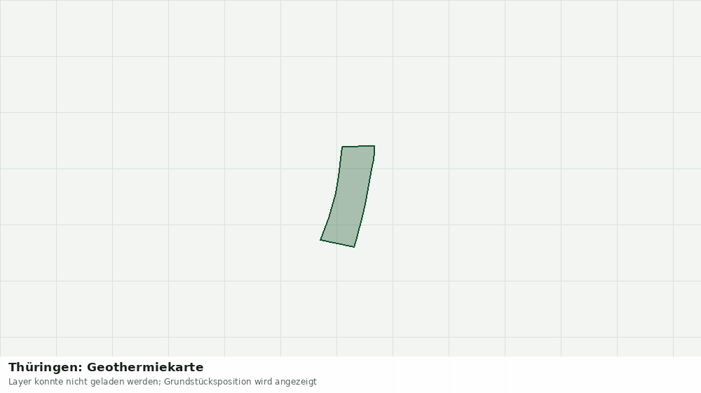 Statische Kartenansicht: Thüringen: Geothermiekarte