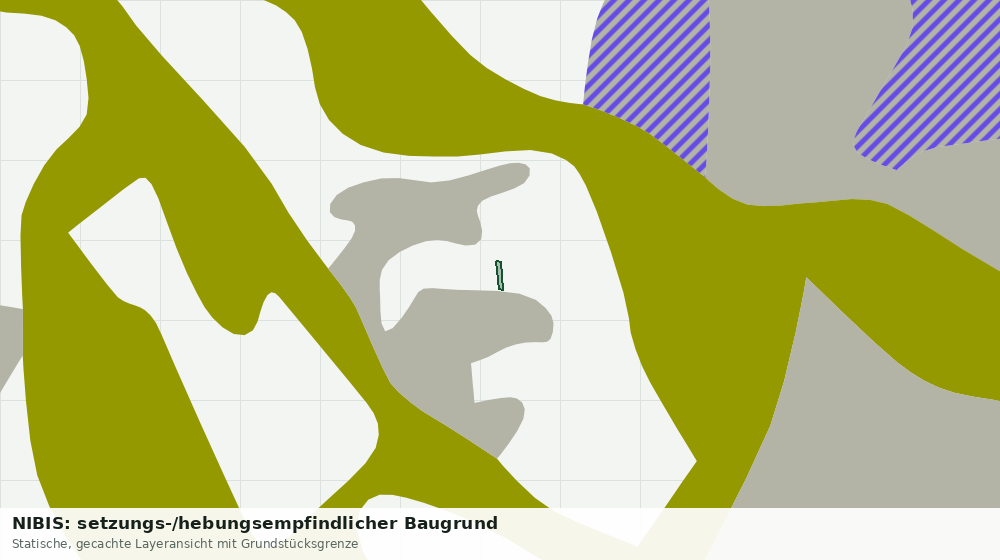 Statische Kartenansicht: NIBIS: setzungs-/hebungsempfindlicher Baugrund