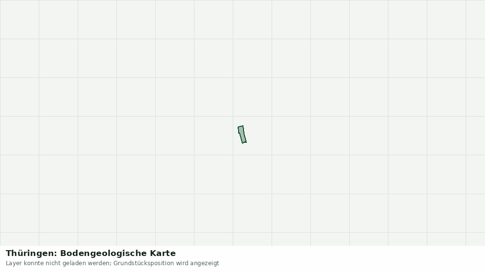 Statische Kartenansicht: Thüringen: Bodengeologische Karte