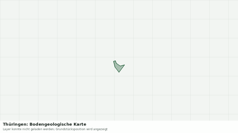Statische Kartenansicht: Thüringen: Bodengeologische Karte