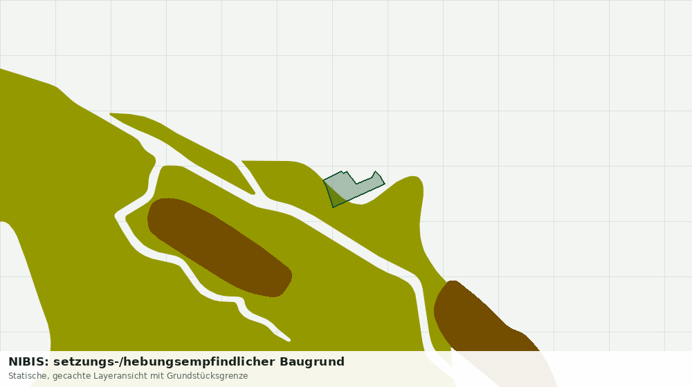 Statische Kartenansicht: NIBIS: setzungs-/hebungsempfindlicher Baugrund