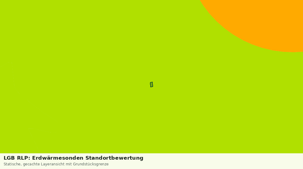 Statische Kartenansicht: LGB RLP: Erdwärmesonden Standortbewertung