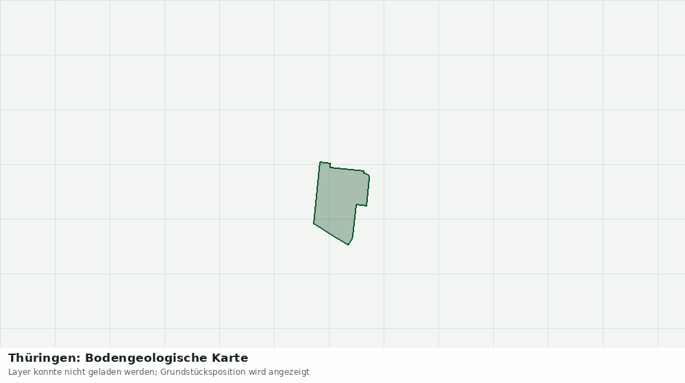 Statische Kartenansicht: Thüringen: Bodengeologische Karte
