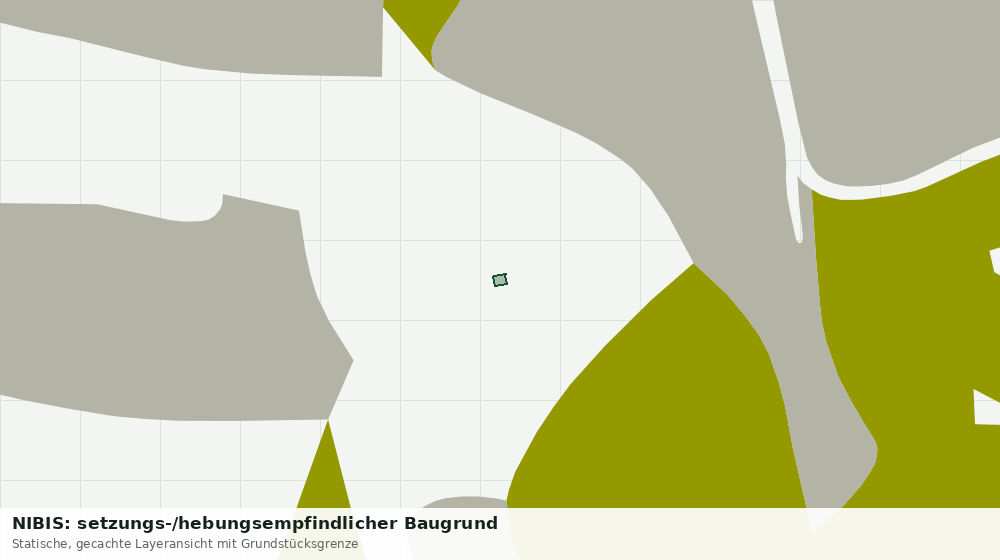 Statische Kartenansicht: NIBIS: setzungs-/hebungsempfindlicher Baugrund