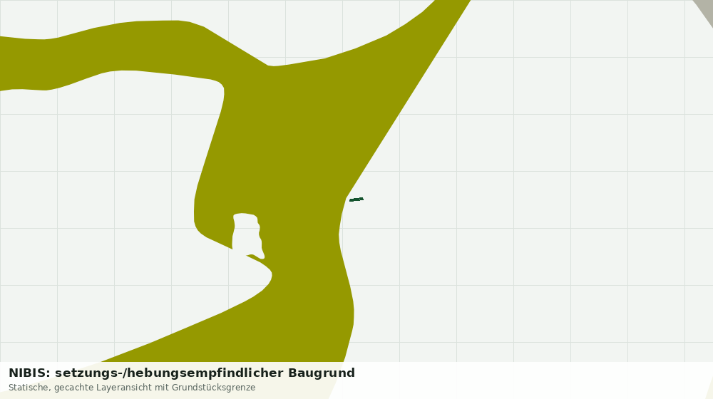 Statische Kartenansicht: NIBIS: setzungs-/hebungsempfindlicher Baugrund