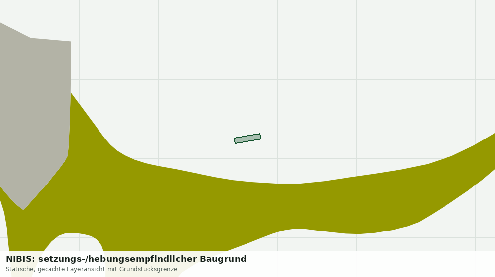 Statische Kartenansicht: NIBIS: setzungs-/hebungsempfindlicher Baugrund