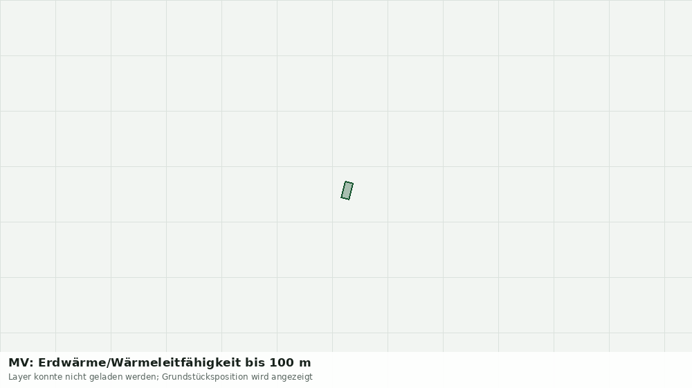 Statische Kartenansicht: MV: Erdwärme/Wärmeleitfähigkeit bis 100 m
