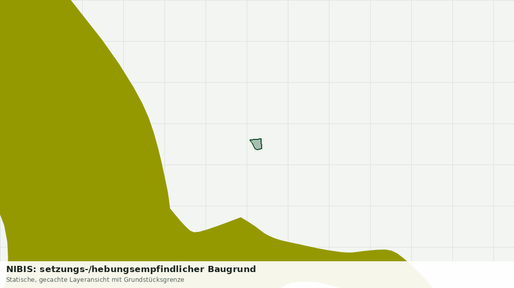 Statische Kartenansicht: NIBIS: setzungs-/hebungsempfindlicher Baugrund
