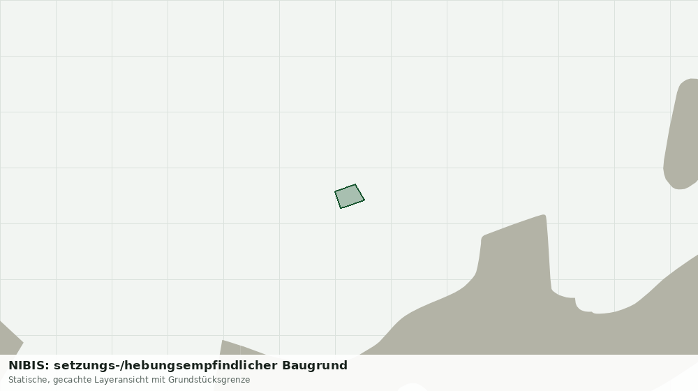Statische Kartenansicht: NIBIS: setzungs-/hebungsempfindlicher Baugrund
