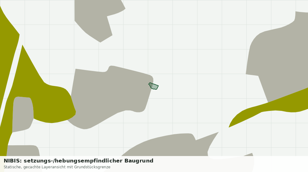 Statische Kartenansicht: NIBIS: setzungs-/hebungsempfindlicher Baugrund