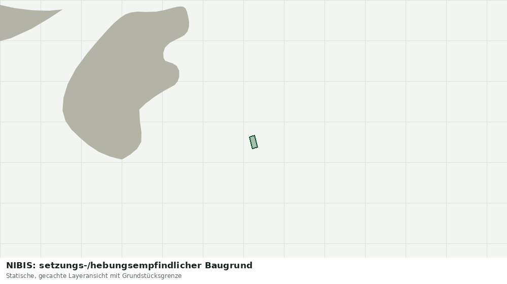 Statische Kartenansicht: NIBIS: setzungs-/hebungsempfindlicher Baugrund