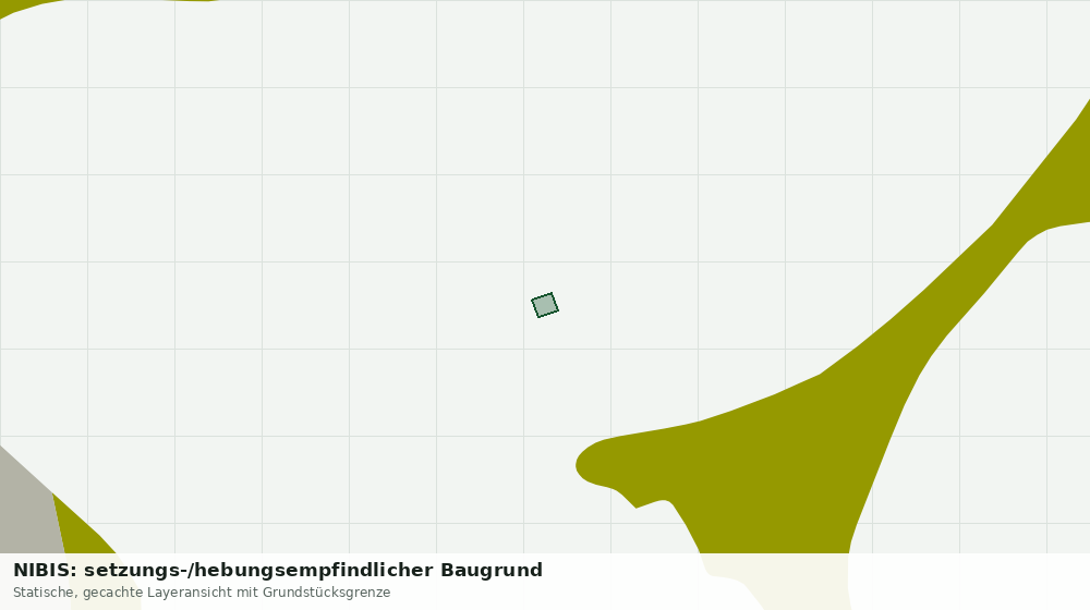 Statische Kartenansicht: NIBIS: setzungs-/hebungsempfindlicher Baugrund