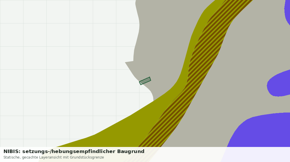 Statische Kartenansicht: NIBIS: setzungs-/hebungsempfindlicher Baugrund