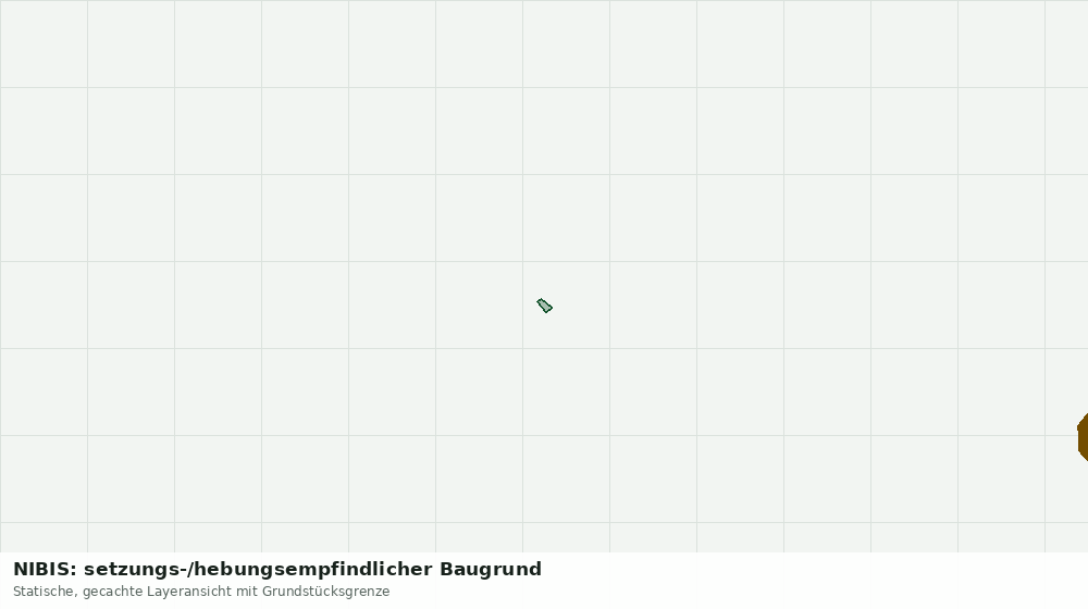 Statische Kartenansicht: NIBIS: setzungs-/hebungsempfindlicher Baugrund