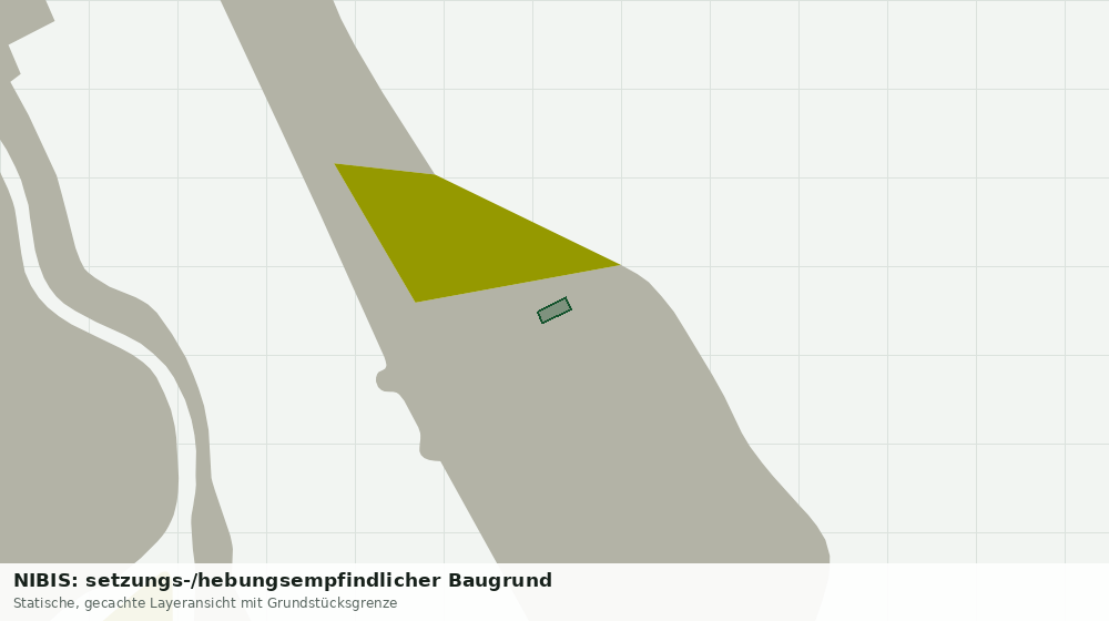 Statische Kartenansicht: NIBIS: setzungs-/hebungsempfindlicher Baugrund