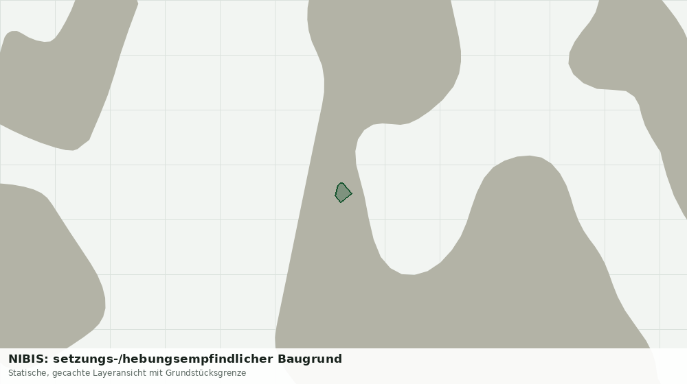 Statische Kartenansicht: NIBIS: setzungs-/hebungsempfindlicher Baugrund