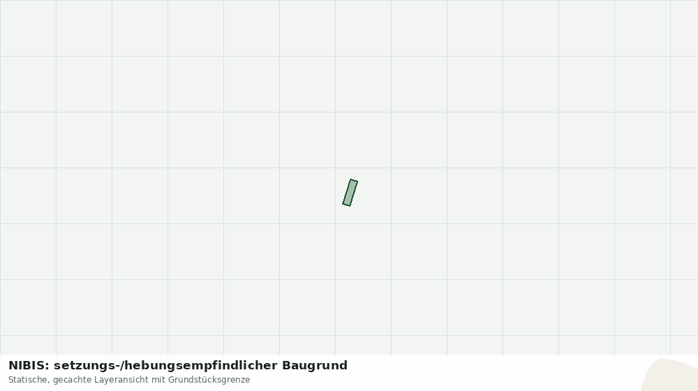 Statische Kartenansicht: NIBIS: setzungs-/hebungsempfindlicher Baugrund