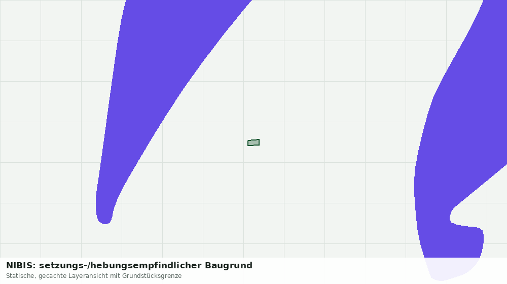 Statische Kartenansicht: NIBIS: setzungs-/hebungsempfindlicher Baugrund