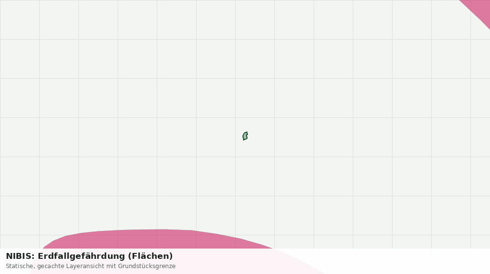Statische Kartenansicht: NIBIS: Erdfallgefährdung (Flächen)