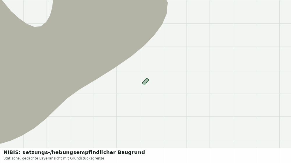 Statische Kartenansicht: NIBIS: setzungs-/hebungsempfindlicher Baugrund