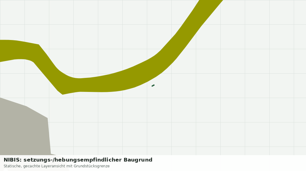 Statische Kartenansicht: NIBIS: setzungs-/hebungsempfindlicher Baugrund