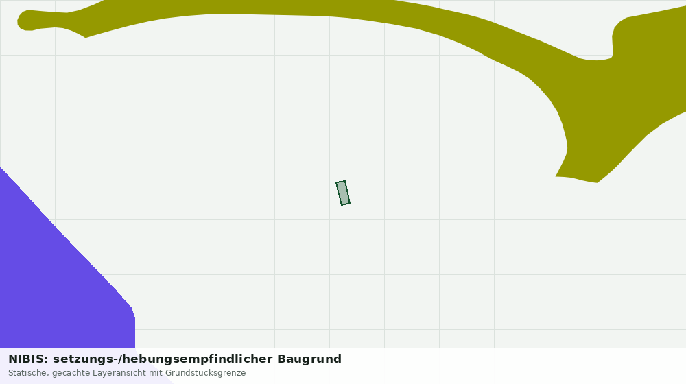 Statische Kartenansicht: NIBIS: setzungs-/hebungsempfindlicher Baugrund