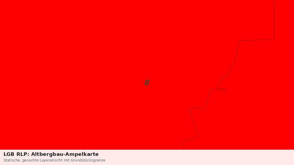 Statische Kartenansicht: LGB RLP: Altbergbau-Ampelkarte