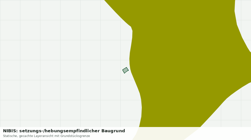 Statische Kartenansicht: NIBIS: setzungs-/hebungsempfindlicher Baugrund