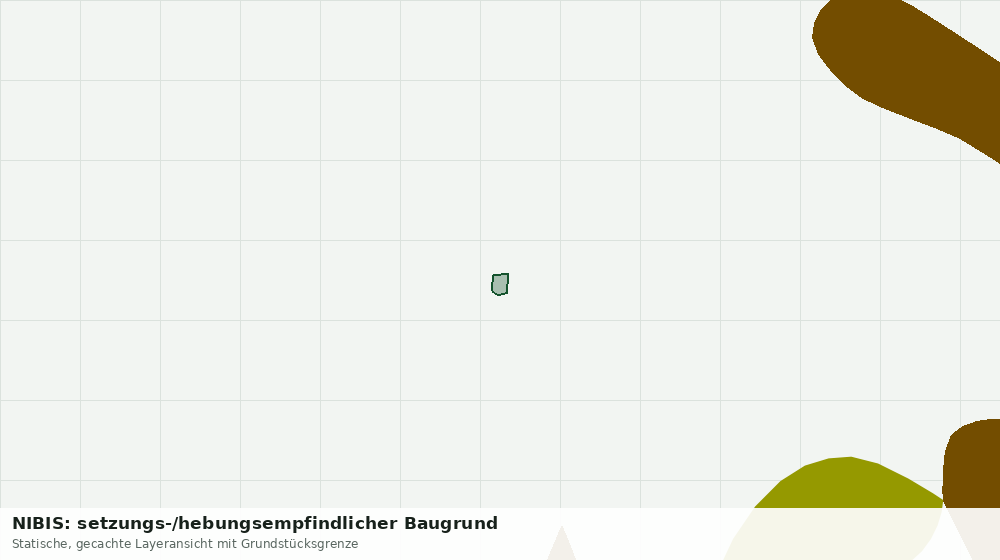 Statische Kartenansicht: NIBIS: setzungs-/hebungsempfindlicher Baugrund