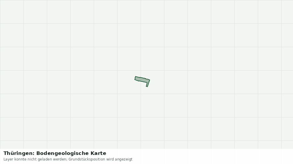 Statische Kartenansicht: Thüringen: Bodengeologische Karte
