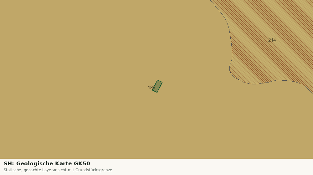 Statische Kartenansicht: SH: Geologische Karte GK50