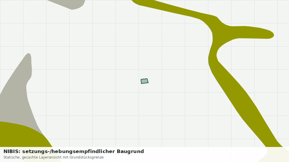 Statische Kartenansicht: NIBIS: setzungs-/hebungsempfindlicher Baugrund