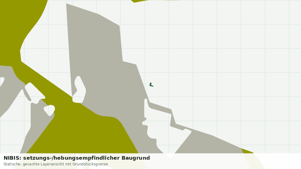 Statische Kartenansicht: NIBIS: setzungs-/hebungsempfindlicher Baugrund