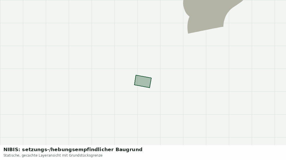 Statische Kartenansicht: NIBIS: setzungs-/hebungsempfindlicher Baugrund