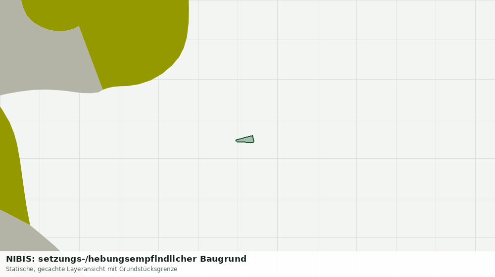 Statische Kartenansicht: NIBIS: setzungs-/hebungsempfindlicher Baugrund