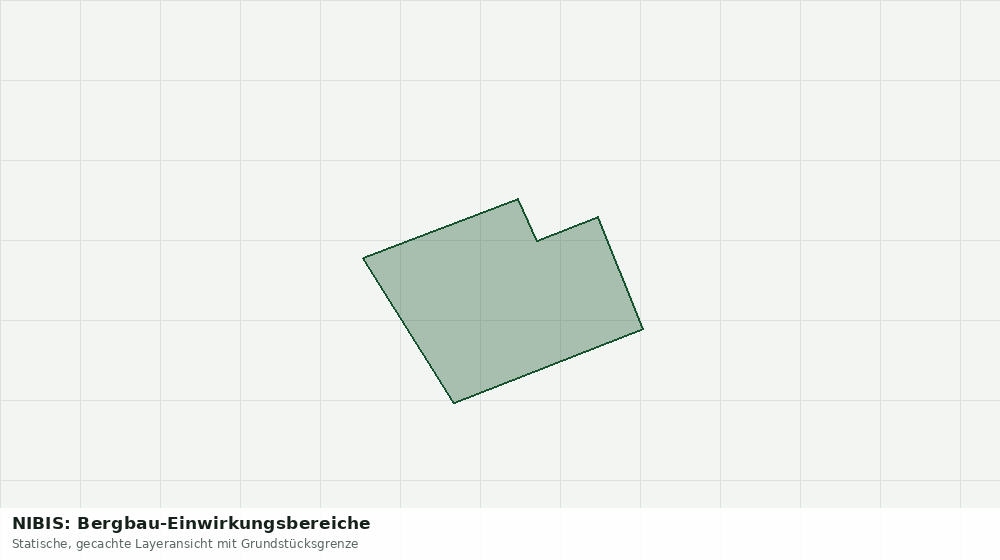 Statische Kartenansicht: NIBIS: Bergbau-Einwirkungsbereiche
