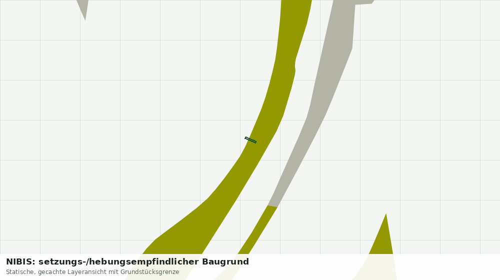Statische Kartenansicht: NIBIS: setzungs-/hebungsempfindlicher Baugrund