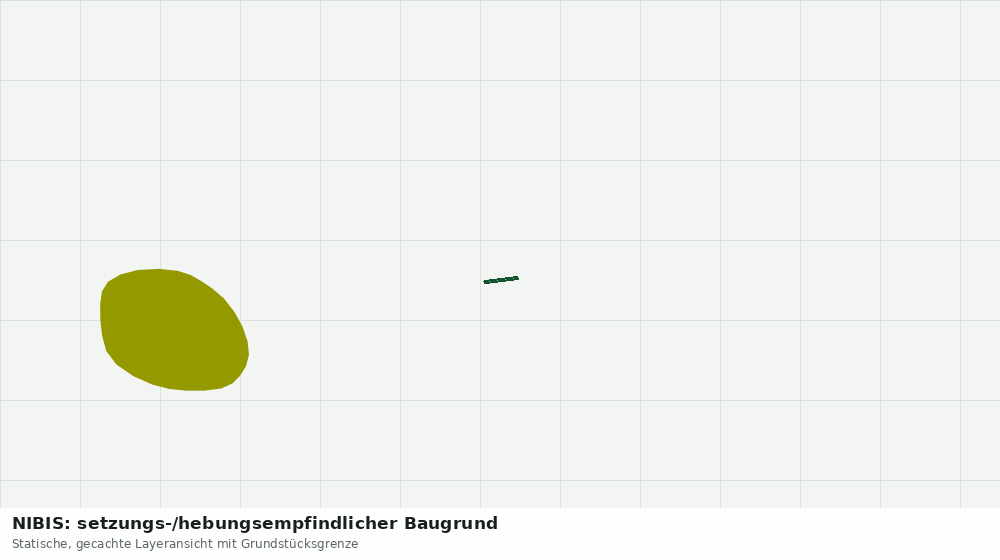 Statische Kartenansicht: NIBIS: setzungs-/hebungsempfindlicher Baugrund
