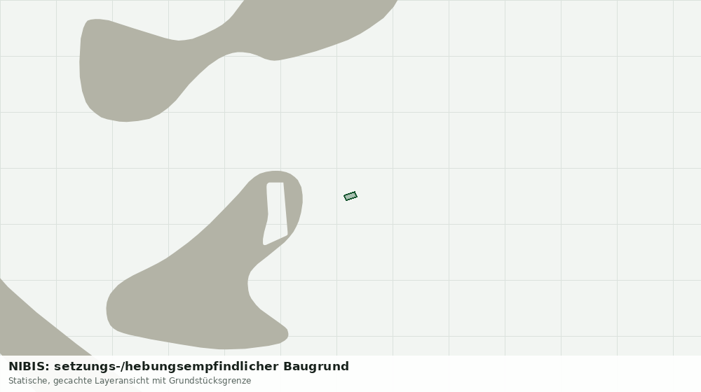 Statische Kartenansicht: NIBIS: setzungs-/hebungsempfindlicher Baugrund