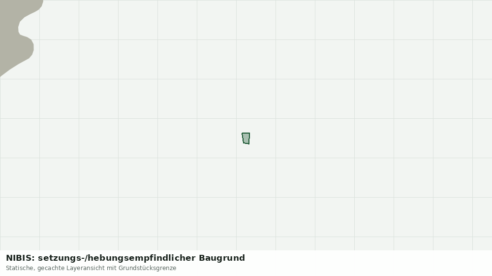 Statische Kartenansicht: NIBIS: setzungs-/hebungsempfindlicher Baugrund
