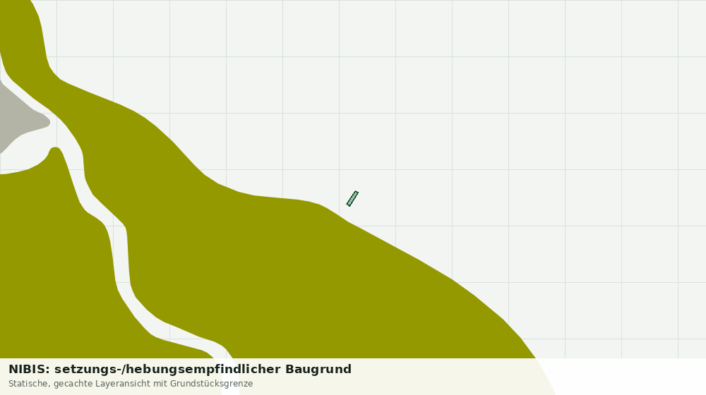 Statische Kartenansicht: NIBIS: setzungs-/hebungsempfindlicher Baugrund