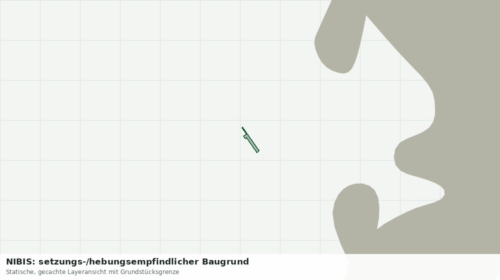 Statische Kartenansicht: NIBIS: setzungs-/hebungsempfindlicher Baugrund