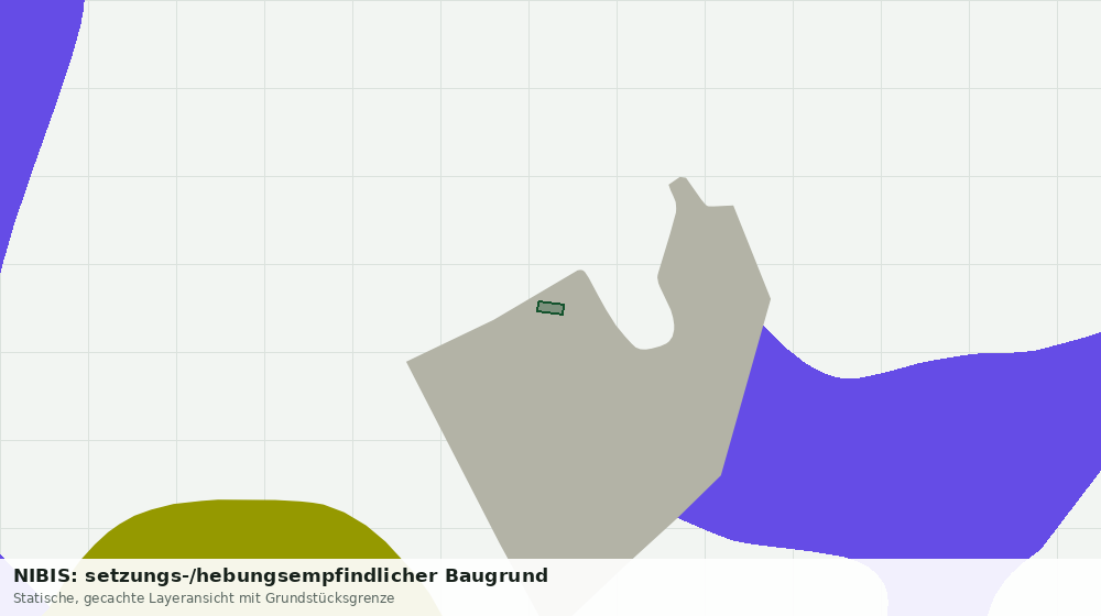 Statische Kartenansicht: NIBIS: setzungs-/hebungsempfindlicher Baugrund