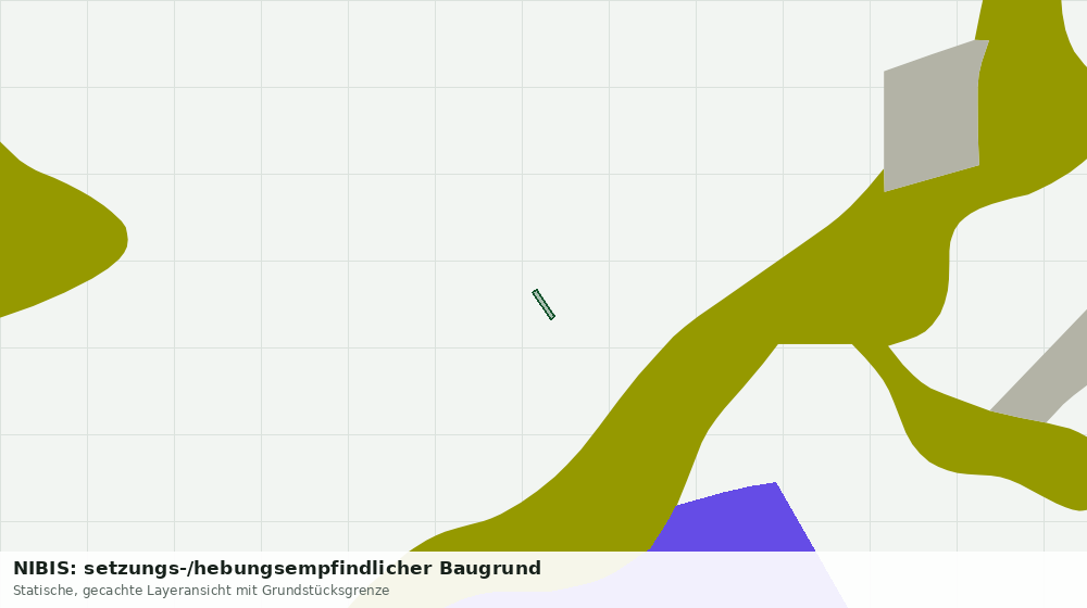 Statische Kartenansicht: NIBIS: setzungs-/hebungsempfindlicher Baugrund