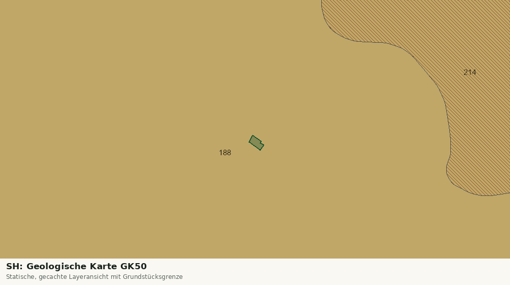 Statische Kartenansicht: SH: Geologische Karte GK50